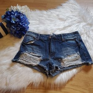 Jean shorts